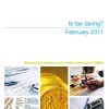 Tax report cover