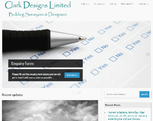 Clarkdesigns website