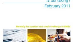Tax report cover